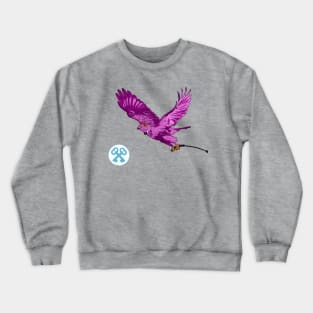 Like a Hawk with a Horse Whip! Crewneck Sweatshirt